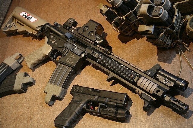 銃器紹介 東京マルイ 次世代電動ガン M4 SOCOM KAC URX 3.1 カスタム